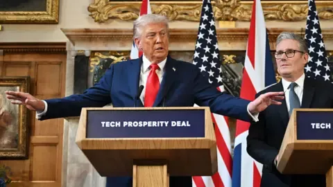 Donald Trump Proposes Keir Starmer Might Use Armed Forces to Control UK Boundaries