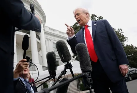 Former President Trump Confronts Aussie Journalist, Verifies Discussion with Anthony Albanese